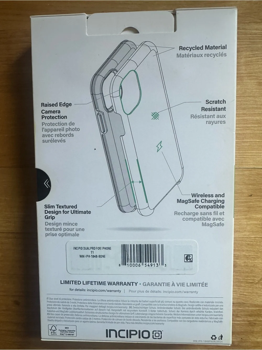speck DualPro Textured Beige iPhone 11 Case